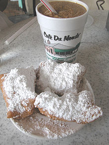 Beignets at Cafe Du' Monde