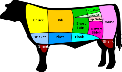 Diagram of Cow Diagram of Cow