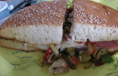 Muffuletta  from Messina's 