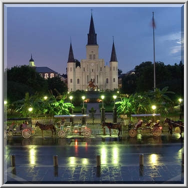 St. Louis Cathedral in French Quarter St. Louis Cathedral in French Quarter